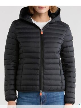 SAVE THE DUCK Vicky Puffer Jacket Size 4/L NWOT